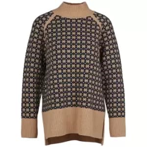 Image of Barbour Womens Mara Knit Lt Rosewood 14