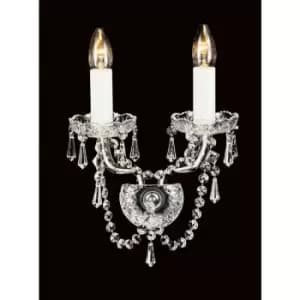 Image of Babice wall light 2 bulbs 32cm