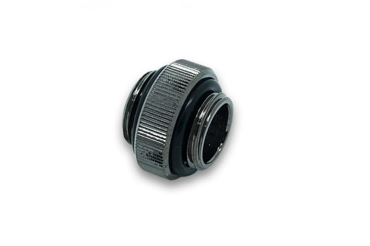 Image of EK Water Blocks EK-AF Extender 6mm M-M G1/4 - Black Nickel