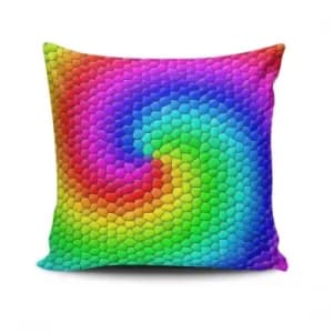 Image of NKRLNT-177 Multicolor Cushion