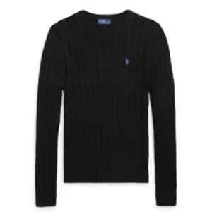Image of Polo Ralph Lauren Julianna Crewneck Sweater - Black