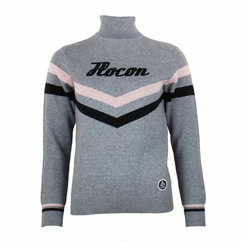 Image of Peak Mountain Womens turtleneck sweater Peak Mountain Acioto Gris Female XL