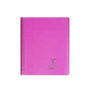 Image of Koverbook Wirebound A4 PP Cover 160p Pink Pack 5 69553EX