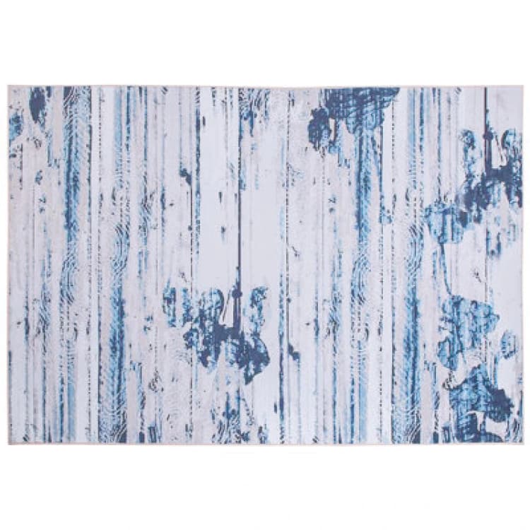 Image of Beliani Rug Burdur Blue 160 X 230 Cm