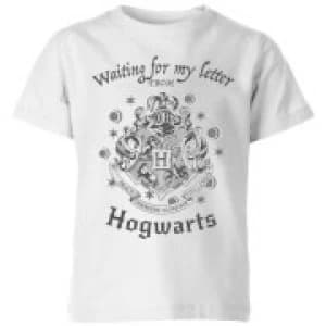 Image of Harry Potter Waiting For My Letter From Hogwarts Kids T-Shirt - White - 5-6 Years
