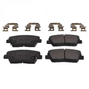Image of Brake Pad set ADG042126 by Blue Print Rear Axle