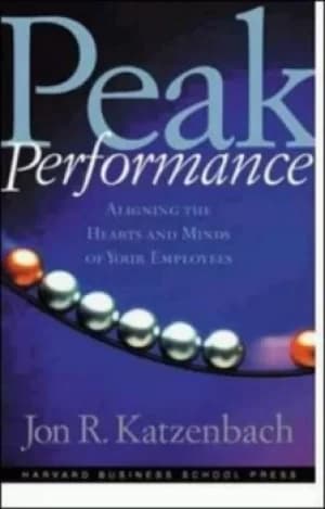 Image of Peak performance by Jon R Katzenbach