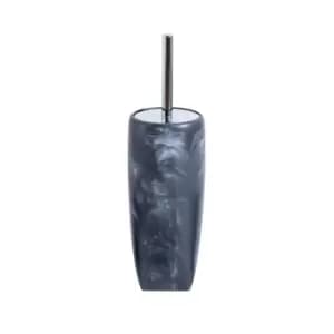 Image of Showerdrape Octavia Toilet Brsuh & Holder - Grey