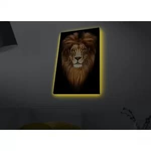 Image of 4570MDACT-078 Multicolor Decorative LED Lighted Canvas Painting
