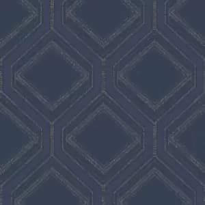 Image of Superfresco Colours Savile Row Midnight Wallpaper
