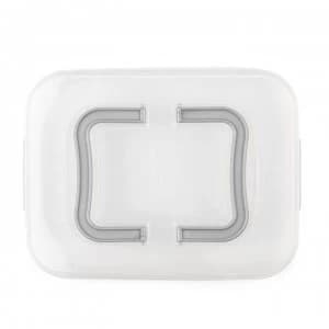 Image of Berndes 36cm Rectangular Carry Cover - Grey/Gold