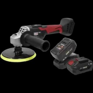 Image of Sealey CP20VRP 20v Cordless Rotary Polisher 150mm 2 x 4ah Li-ion Charger Bag