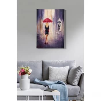 Image of Kanvas Tablo (50 x 70) - 16 Multicolor Decorative Canvas Painting