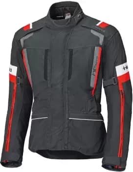 Image of Held 4-Touring II Motorcycle Textile Jacket, black-red, Size 2XL, black-red, Size 2XL