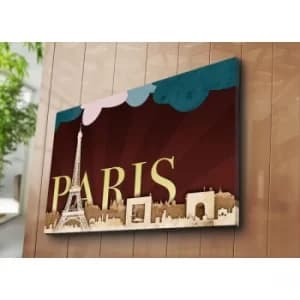 Image of 70100C-012 Multicolor Decorative Canvas Painting