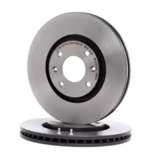 Image of BREMBO Brake disc OPEL,PEUGEOT,TOYOTA 09.9619.11 1606401480,1618862780,4246W2 Brake rotor,Brake discs,Brake rotors 424918,424984,4249J6,E169142,424984