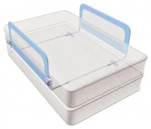 Image of Summer Infant Grow with Me Blue Double Bedrail