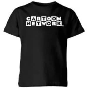 Image of Cartoon Network Logo Kids T-Shirt - Black - 11-12 Years