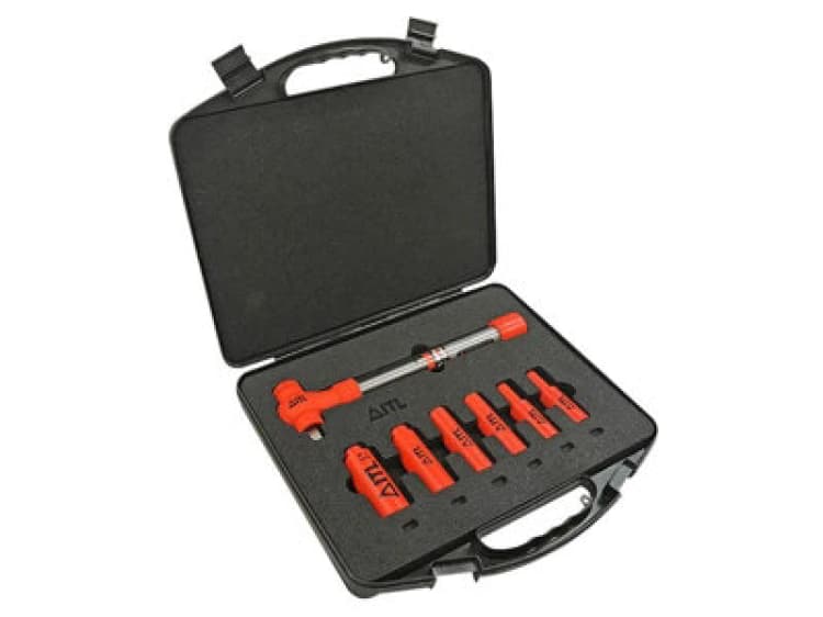 Image of ITL 7 Piece 1/2" Drive Insulated Torque Wrench Socket Set Imperial 00025 Drive: 1/2"