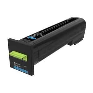 Image of Lexmark 72K20C0 Cyan Laser Toner Ink Cartridge