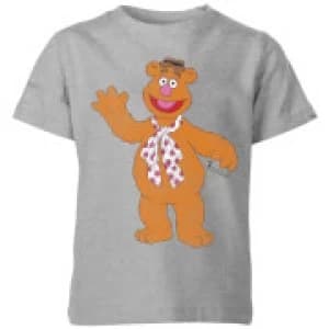 Image of Disney Muppets Fozzie Bear Classic Kids T-Shirt - Grey - 9-10 Years