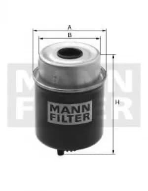 Image of Fuel Filter WK8124 by MANN