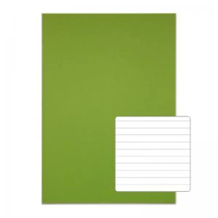 Image of Rhino 13 x 9 A4+ Oversized Exercise Book 40 Page Ruled 8mm Light...