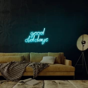 Image of Good Old Days - Blue Blue Wall Lamp