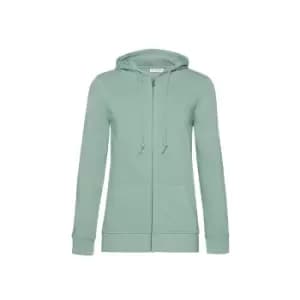 Image of B&C Womens/Ladies Organic Hoodie (XL) (Sage Green)