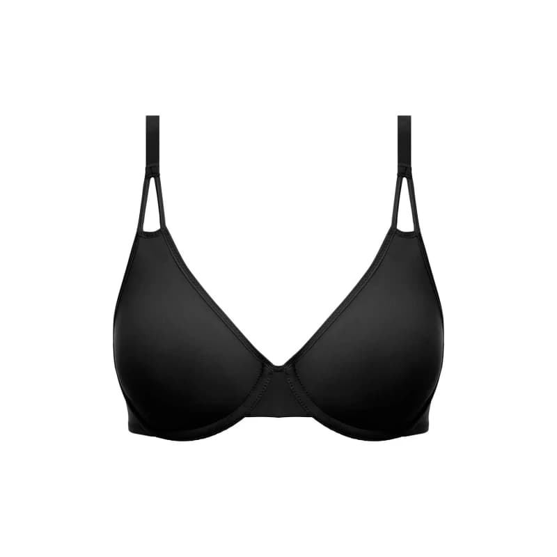 Image of Wacoal Womens Accord Moulded Bra in Black Size: 34B Black Female 34B