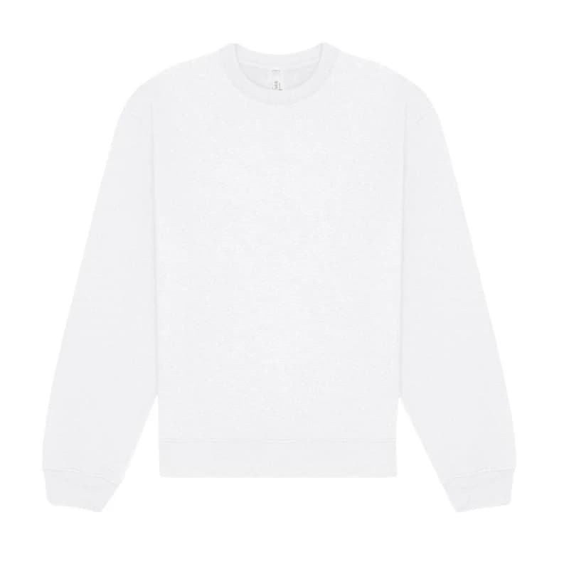 Image of Bella + Canvas CA4711 womens Sweatshirt in White