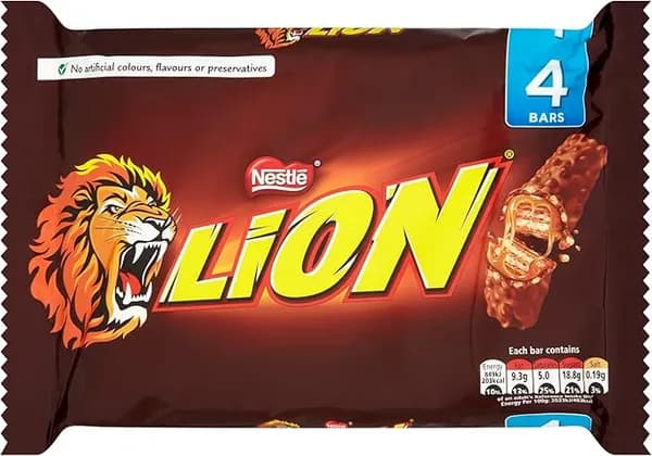 Image of Lion Milk Chocolate Bar Multipack 4 Pack 108473408