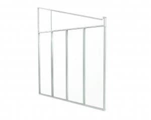 Image of Palram Sierra 3m Patio Cover Side - White