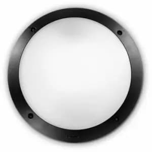 Image of Black designer wall light LUCIA 1 bulb