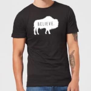 Image of American Gods Believe Buffalo Mens T-Shirt - Black