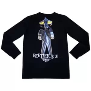 Image of Cakeworthy Beetlejuice It's Showtime T-Shirt LS - L