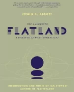 Image of annotated flatland a romance of many dimensions