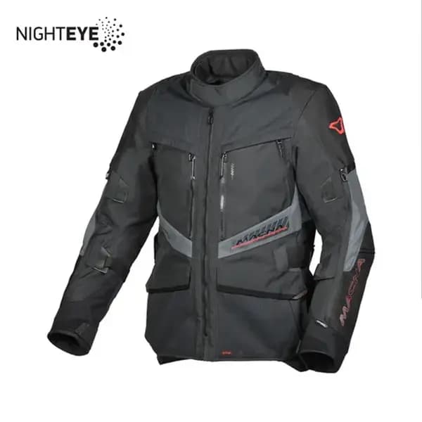 Image of Macna Domane Textile Waterproof Jacket Black Size 3XL