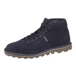 Image of Grafters Unisex Adult Heritage Suede Monkey Boots (5 UK) (Navy)