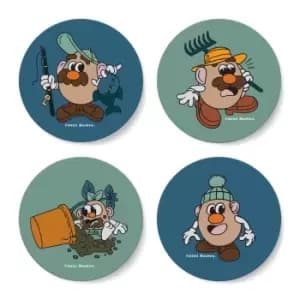 Image of Mr. Potato Head Coaster Set