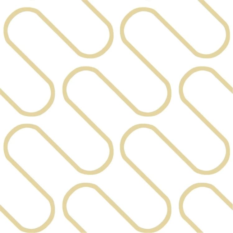 Image of Catherine Lansfield Linear Curve Geometric Wallpaper Natural unisex One Size