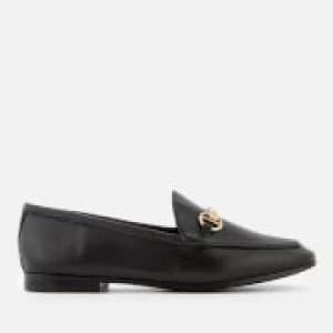 Image of Dune Womens Guiltt Leather Loafers - Black - UK 8 - Black