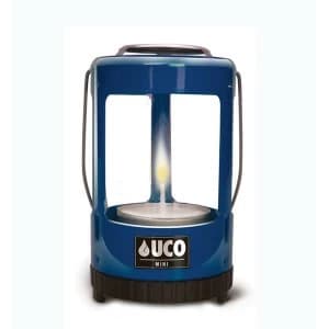 Image of UCO 4 Hour Mini Candle Lantern Blue