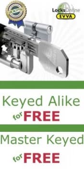 Image of Locksonline High Security Anti Bump Cylinder
