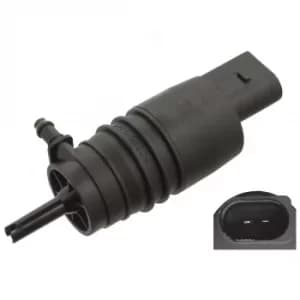 Image of Washer Pump Water Pump window cleaning 23113 by Febi Bilstein