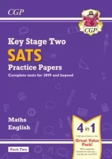 Image of New KS2 Maths & English SATS Practice Papers: Pack 1 - for the 2022 tests (with free Online Extras)