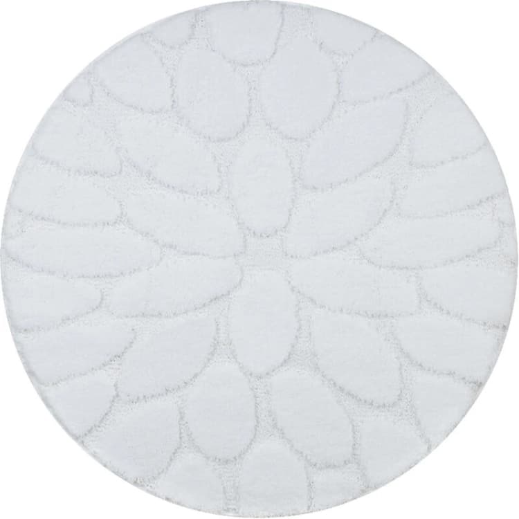 Image of RUGSX Bathroom Supreme Rug White