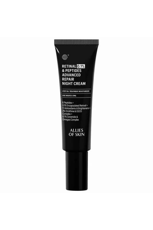 Image of Allies of Skin 0.1% Retinal & Peptides Advanced Repair Night Cream 48ml