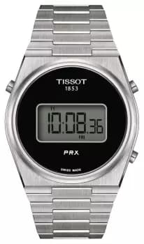 Image of Tissot T1374631105000 PRX Digital (40mm) Black Digital Dial Watch
