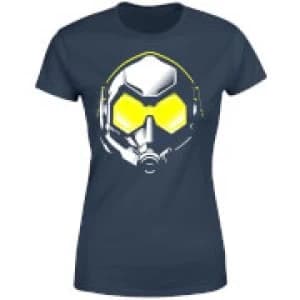 Image of Ant-Man And The Wasp Hope Mask Womens T-Shirt - Navy - L